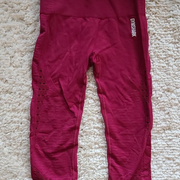 Gymshark Seamless Crop Leggings - Size Small - Picture 2 of 2